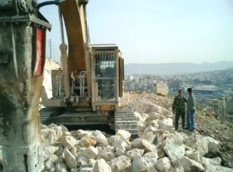 Rammer G-130 Demolition Hammer Einsatz in Griechenland